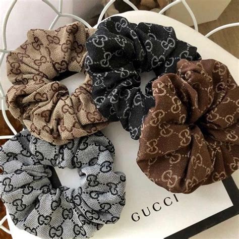 gucci inspired scrunchie|Gucci hair clip sale.